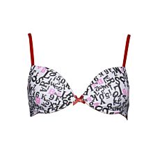 Boobs & Bloomers Teen Multi-print Non-wired T-shirt Bra