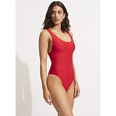 Seafolly Essentials Retro Non-Padded Tank Maillot 